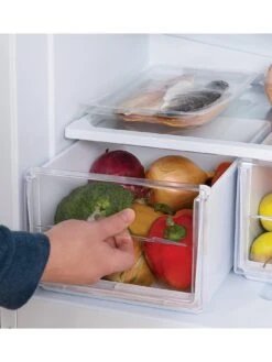 Indesit IBD5517W 55cm Wide Fridge Freezer - White -Appliance Pro 27GK2 SQ5 0000000013 WHITE SLd3