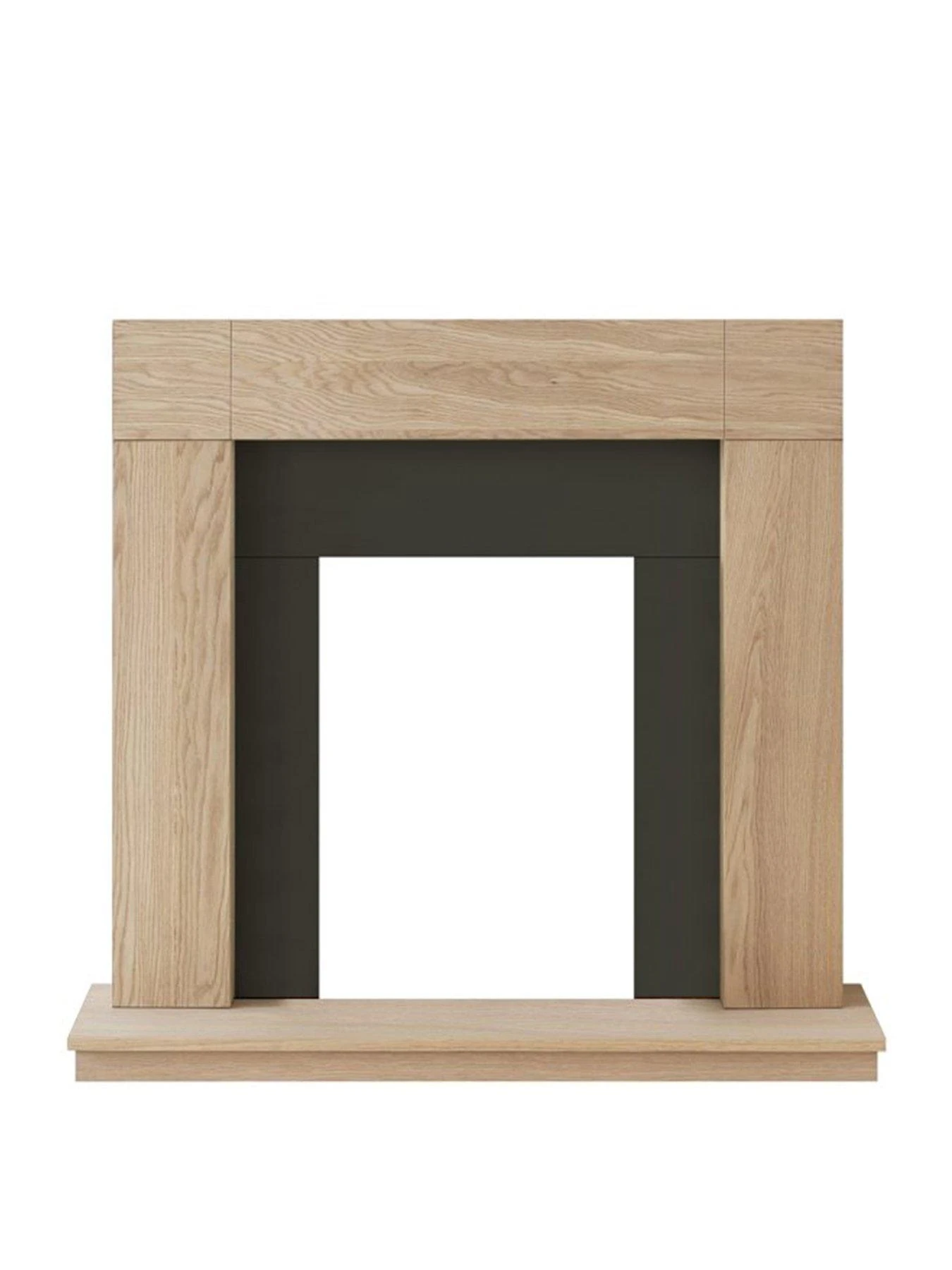 Adam Fires & Fireplaces Malmo Unfinished Oak Fire Surround 3 Adam Fires & Fireplaces Malmo Unfinished Oak Fire Surround
