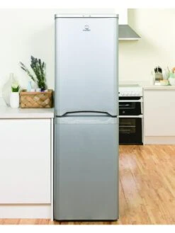 Indesit IBD5517S 55cm Fridge Freezer - Silver -Appliance Pro 2CT27 SQ3 0000000035 SILVER SLd1