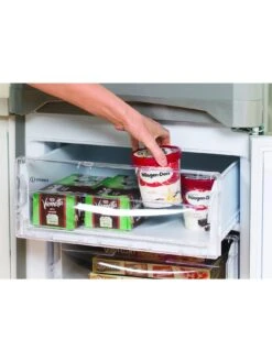 Indesit IBD5517S 55cm Fridge Freezer - Silver -Appliance Pro 2CT27 SQ6 0000000035 SILVER SLd4