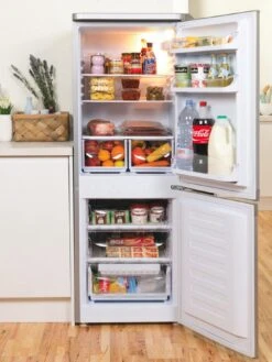 Indesit IBD5515S1 55cm Wide Fridge Freezer - Silver -Appliance Pro 3KUEV SQ4 0000000035 SILVER SLd2