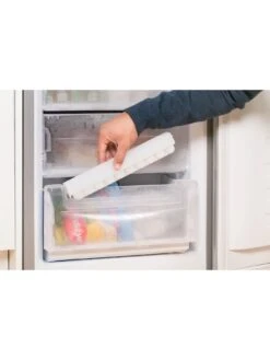 Indesit IBD5515S1 55cm Wide Fridge Freezer - Silver -Appliance Pro 3KUEV SQ5 0000000035 SILVER SLd3