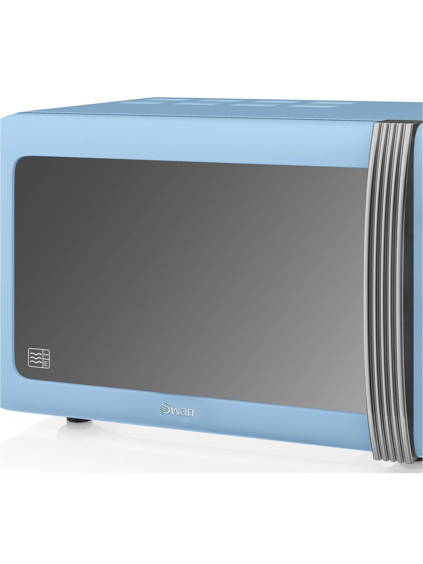 Swan SM22030BLN Retro 20-Litre Digital Microwave - Blue 7 Swan SM22030BLN Retro 20-Litre Digital Microwave - Blue - Image 5