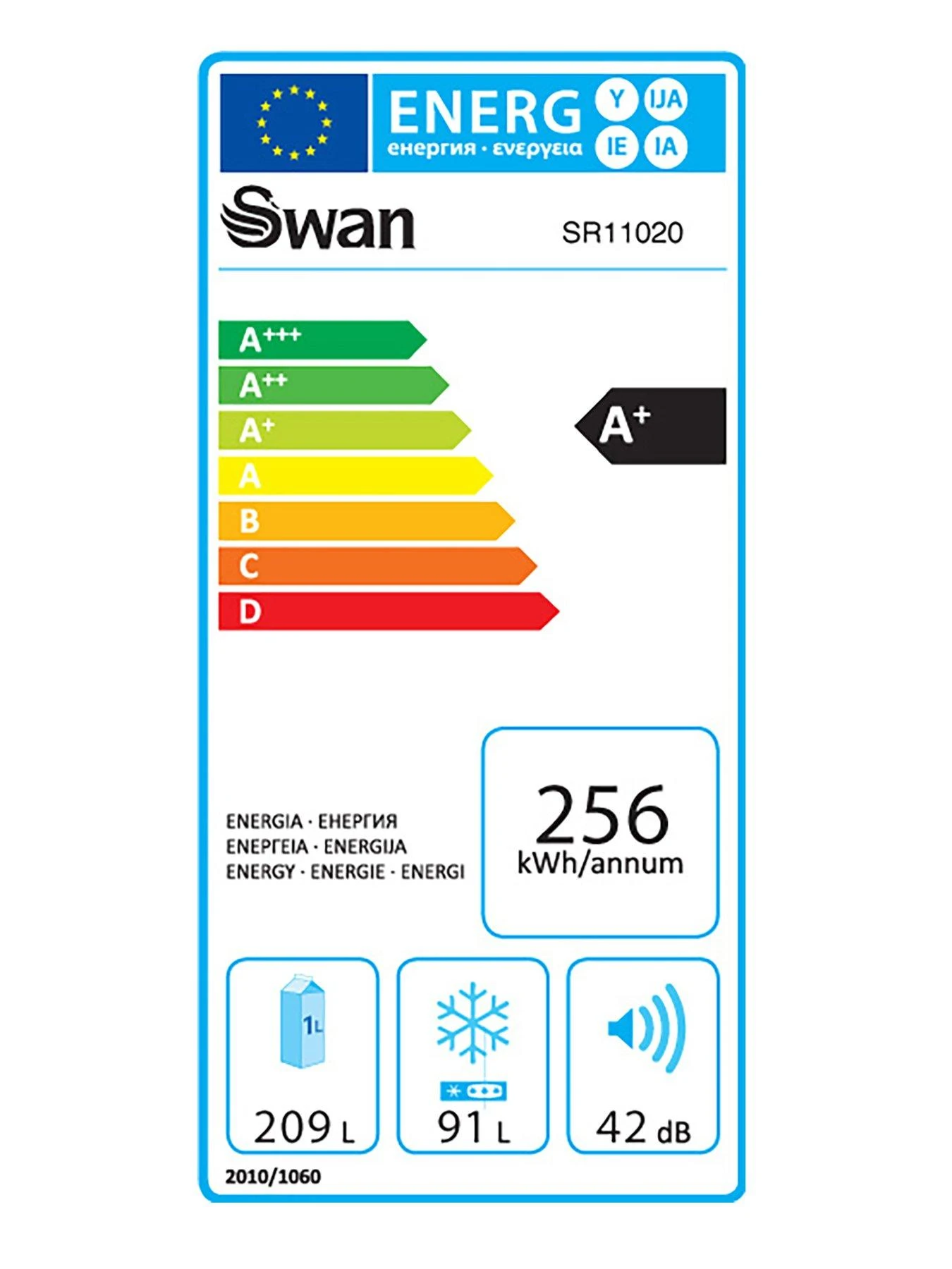 Swan SM22030BLN Retro 20-Litre Digital Microwave - Blue 8 Swan SM22030BLN Retro 20-Litre Digital Microwave - Blue - Image 6
