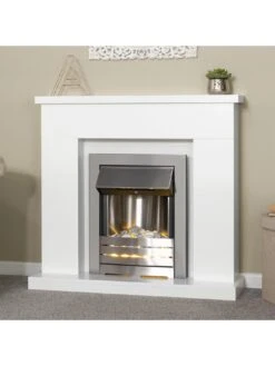 Adam Fires & Fireplaces Lomond Electric Fireplace Suite 12 Adam Fires & Fireplaces Lomond Electric Fireplace Suite -Appliance Pro 4VTUW SQ5 0000000013 WHITE SLd3