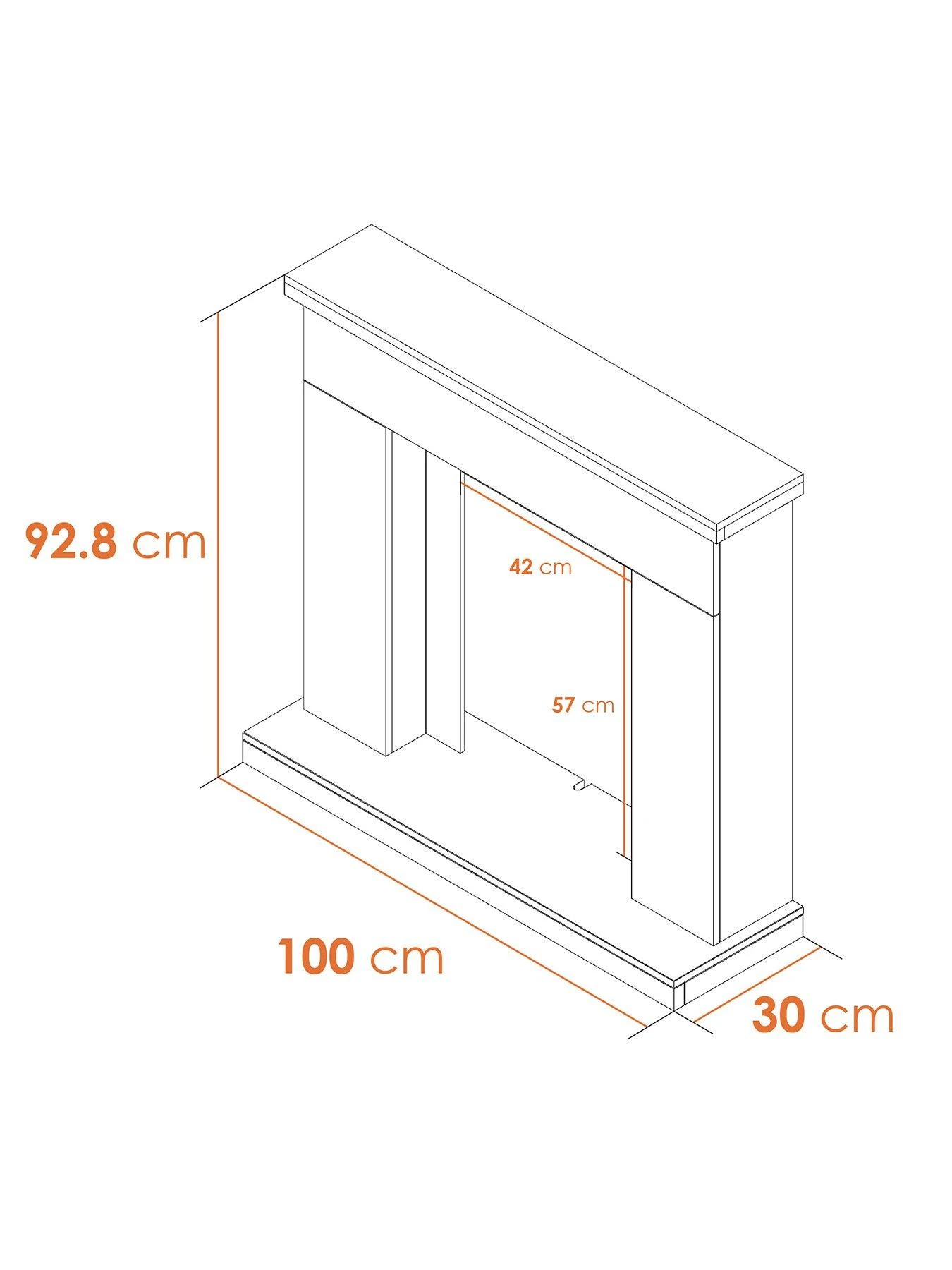 Adam Fires & Fireplaces Lomond Electric Fireplace Suite 8 Adam Fires & Fireplaces Lomond Electric Fireplace Suite - Image 6