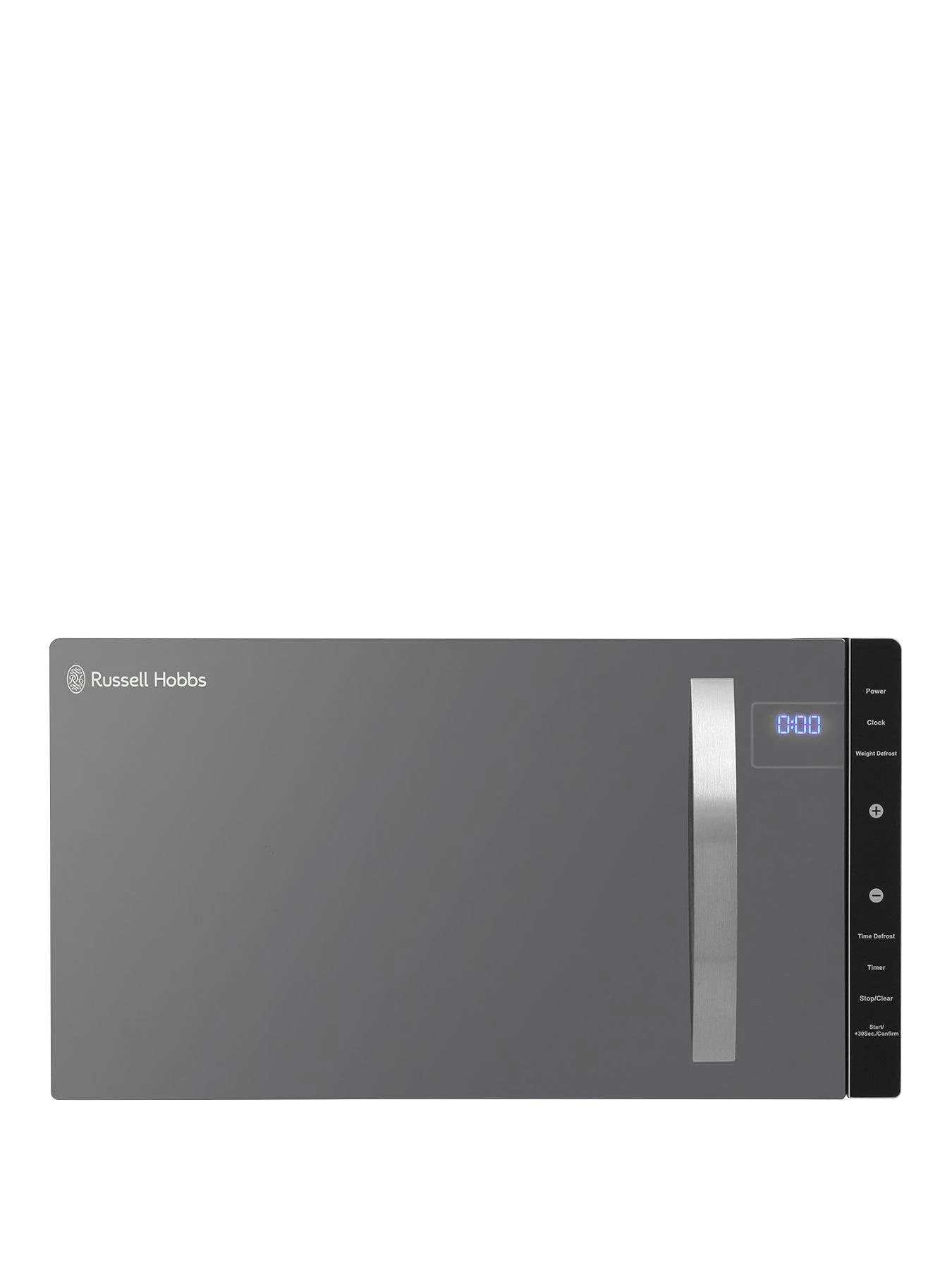 Russell Hobbs RHFM2363S 800-Watt Flatbed Microwave - Silver 3 Russell Hobbs RHFM2363S 800-Watt Flatbed Microwave - Silver