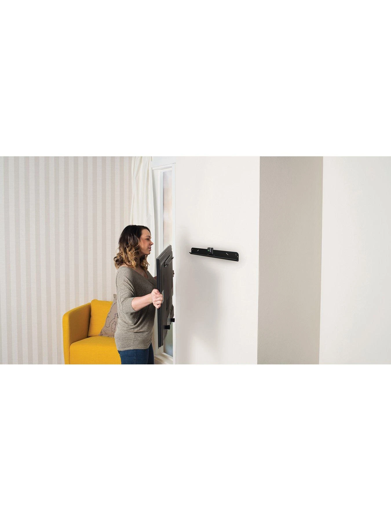 SANUS SimplySafe VLL61-B2 Fixed 47-80" TV Bracket 6 SANUS SimplySafe VLL61-B2 Fixed 47-80" TV Bracket - Image 4