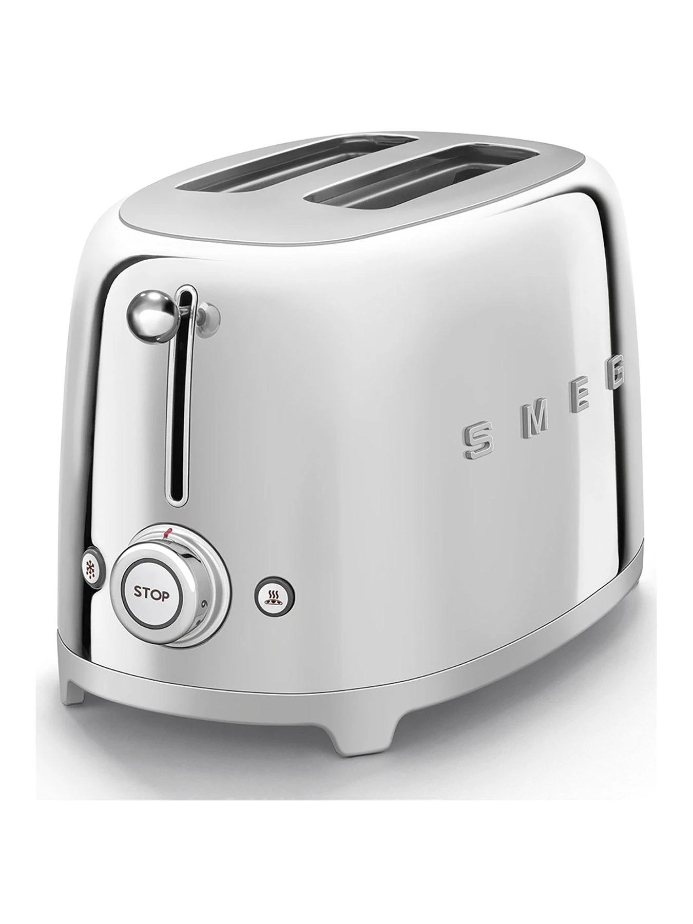 Smeg TSF01 2-Slice Toaster - Silver 3 Smeg TSF01 2-Slice Toaster - Silver