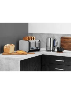 Dualit Architect Brushed Stainless Steel 4-Slice Toaster 10 Dualit Architect Brushed Stainless Steel 4-Slice Toaster -Appliance Pro KMUXJ SQ3 0000000004 BLACK SLd1