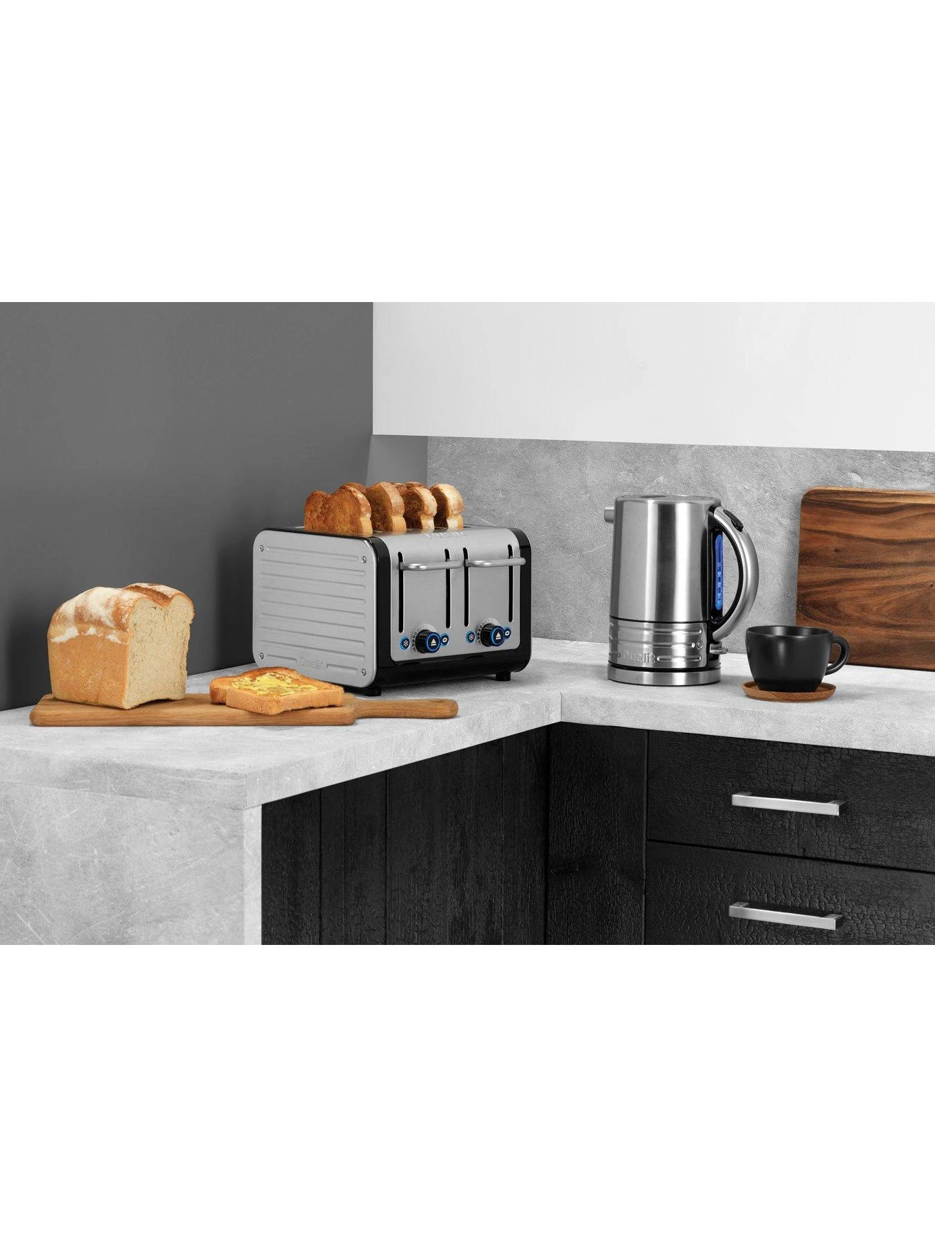 Dualit Architect Brushed Stainless Steel 4-Slice Toaster 5 Dualit Architect Brushed Stainless Steel 4-Slice Toaster - Image 3