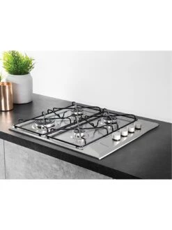 Hotpoint PAN642IXH 58cm Wide Built-in Hob With FSD - Stainless Steel -Appliance Pro KYECY SQ4 0000000166 STAINLESS STEEL SLd2
