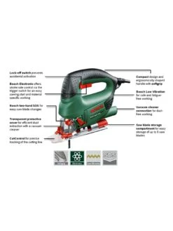 Bosch PST 800 PEL Jigsaw 13 Bosch PST 800 PEL Jigsaw -Appliance Pro L4NEF SQ6 0000000099 N A SLd4