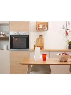 Indesit Aria IFW6230IXUK Built-in Single Electric Oven - Stainless Steel -Appliance Pro L646M SQ2 0000000166 STAINLESS STEEL SLd