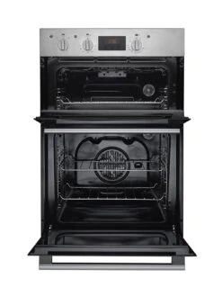Hotpoint Class 2 DD2540IX 60cm Electric Built In Double Oven - Stainless Steel -Appliance Pro LK3PT SQ2 0000000166 STAINLESS STEEL SLd