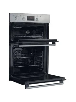 Hotpoint Class 2 DD2540IX 60cm Electric Built In Double Oven - Stainless Steel -Appliance Pro LK3PT SQ5 0000000166 STAINLESS STEEL SLd3