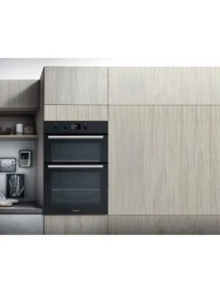Hotpoint Class 2 DD2540BL 60cm Electric Built-In Double Oven - Black -Appliance Pro LK3PU SQ3 0000000004 BLACK SLd1