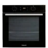Hotpoint Class 2 SA2540HBL 60cm Built-In Single Electric Oven - Black -Appliance Pro LK3QA SQ1 0000000004 BLACK SLf