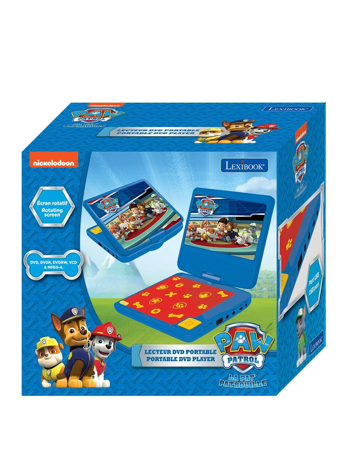 Paw Patrol Portable DVD Player 4 Paw Patrol Portable DVD Player - Image 2