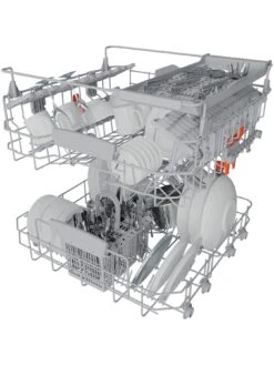 Hotpoint HFC3C26WCX UK Full Size 14-Place Dishwasher With Quick Wash And 3D Zone Wash - Silver -Appliance Pro LR3Y9 SQ6 0000000035 SILVER SLd4