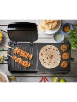 George Foreman Large Variable Temperature Grill & Griddle - 23450 -Appliance Pro LTTHH SQ3 0000000004 BLACK SLd1
