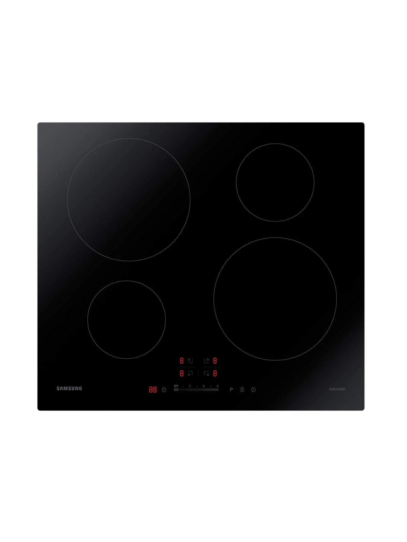 Samsung NZ64H37070K/EU 60cm Induction Hob - Black 4 Samsung NZ64H37070K/EU 60cm Induction Hob - Black - Image 2