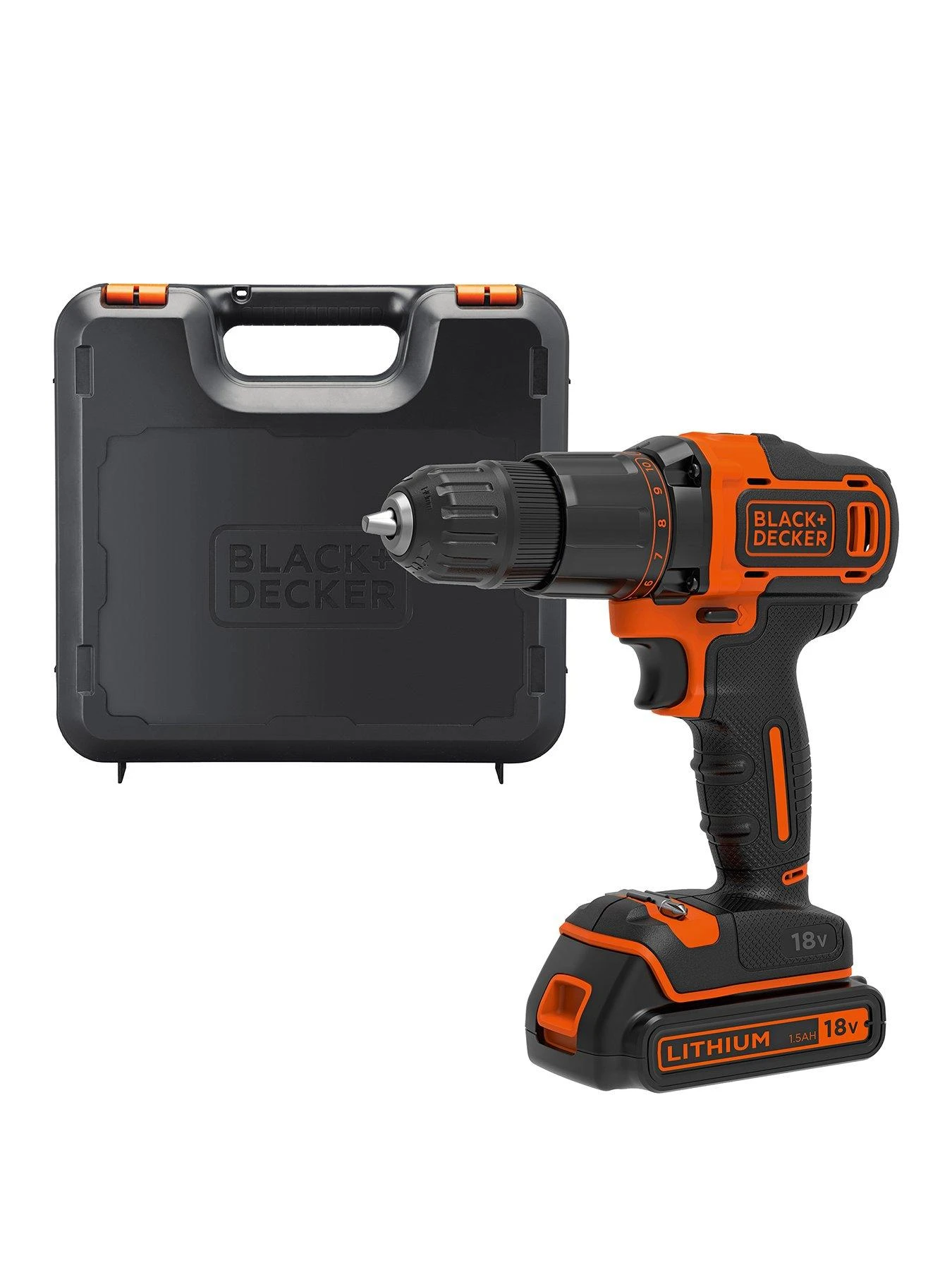 Black & Decker 18V Combi Hammer Drill BCD700S1K-GB 3 Black & Decker 18V Combi Hammer Drill BCD700S1K-GB