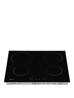 Candy CH64CCB 60cm Ceramic Hob With Optional Installation - Black -Appliance Pro MNXGM SQ2 0000000004 BLACK SLb