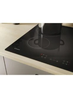 Candy CH64CCB 60cm Ceramic Hob With Optional Installation - Black -Appliance Pro MNXGM SQ6 0000000004 BLACK SLd2