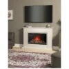 Be Modern Hansford Electric Fireplace Suite -Appliance Pro MQCAQ SQ1 0000012563 PEARLESCENT CASHMERE SLf