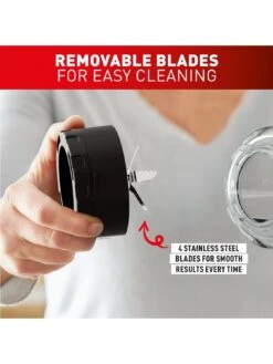 Tefal BL420840 Blendforce II Blender With Plastic Jug - Black 11 Tefal BL420840 Blendforce II Blender With Plastic Jug - Black -Appliance Pro MTRQP SQ3 0000000004 BLACK SLd1