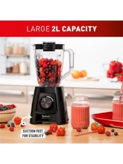 Tefal BL420840 Blendforce II Blender With Plastic Jug - Black 13 Tefal BL420840 Blendforce II Blender With Plastic Jug - Black -Appliance Pro MTRQP SQ5 0000000004 BLACK SLd3