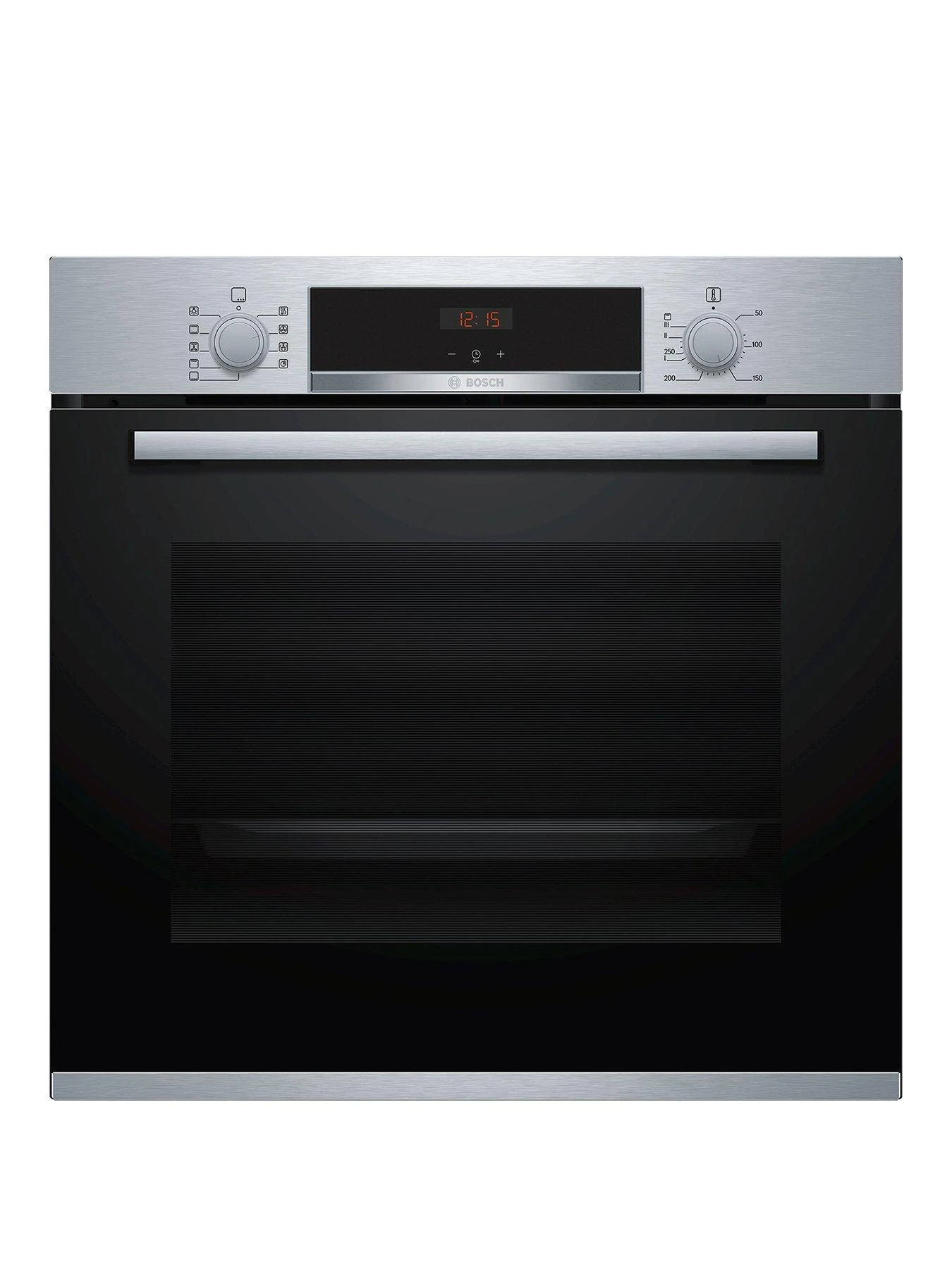 Bosch Serie 4 HBS534BS0B Built-In Single Oven With 3D Hotair - Stainless Steel 3 Bosch Serie 4 HBS534BS0B Built-In Single Oven With 3D Hotair - Stainless Steel