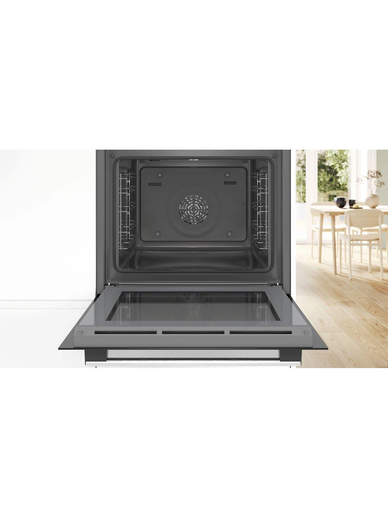 Bosch Serie 4 HBS534BS0B Built-In Single Oven With 3D Hotair - Stainless Steel 6 Bosch Serie 4 HBS534BS0B Built-In Single Oven With 3D Hotair - Stainless Steel - Image 4