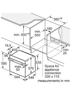 Bosch Serie 4 HBS534BS0B Built-In Single Oven With 3D Hotair - Stainless Steel 13 Bosch Serie 4 HBS534BS0B Built-In Single Oven With 3D Hotair - Stainless Steel -Appliance Pro MUDJY SQ6 0000000166 STAINLESS STEEL SLd4