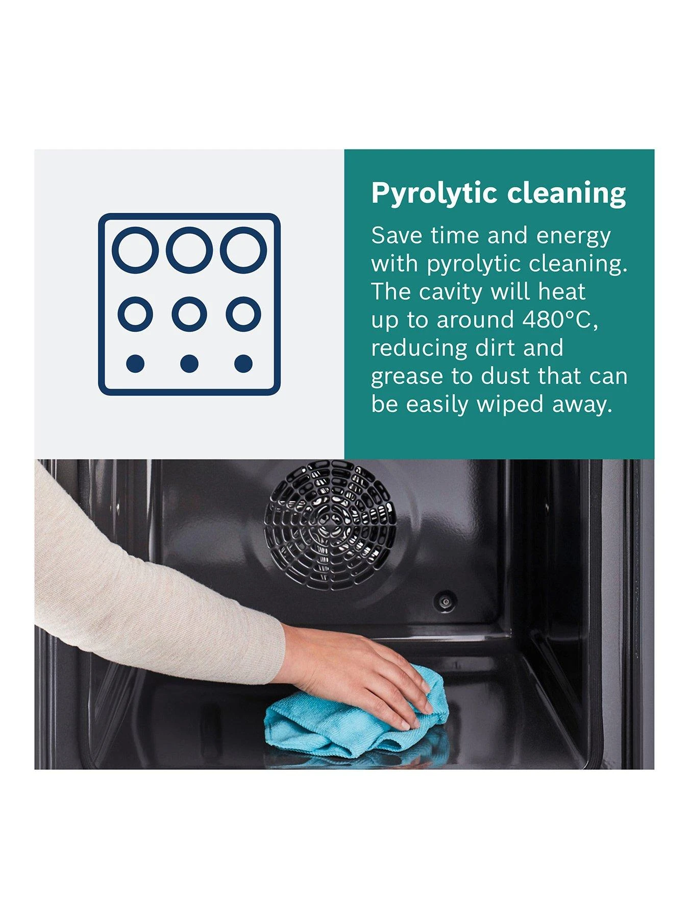 Bosch Serie 4 HBS573BS0B Built-In Single Oven With AutoPilot - Stainless Steel 7 Bosch Serie 4 HBS573BS0B Built-In Single Oven With AutoPilot - Stainless Steel - Image 5