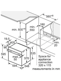 Bosch Serie 4 HBS573BS0B Built-In Single Oven With AutoPilot - Stainless Steel 13 Bosch Serie 4 HBS573BS0B Built-In Single Oven With AutoPilot - Stainless Steel -Appliance Pro MUDK4 SQ7 0000000166 STAINLESS STEEL SLd5