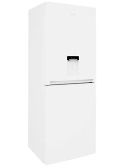 Beko CFG1790DW 70cm Wide Frost-Free Fridge Freezer With Non-Plumbed Water Dispenser - White -Appliance Pro MXEJP SQ3 0000000013 WHITE SLd