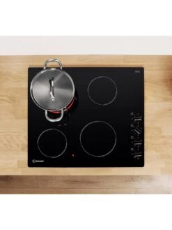 Indesit RI860C 60cm Built-in Ceramic Hob - Black -Appliance Pro MXL3U SQ2 0000000004 BLACK SLd