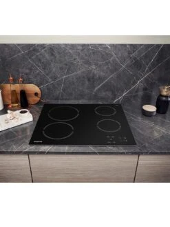 Hotpoint HR612CH 60cm Wide Built-in Ceramic Hob - Black -Appliance Pro MXL3W SQ3 0000000004 BLACK SLd1