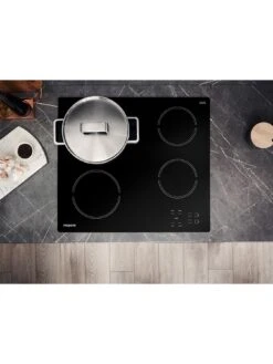 Hotpoint HR612CH 60cm Wide Built-in Ceramic Hob - Black -Appliance Pro MXL3W SQ4 0000000004 BLACK SLd2