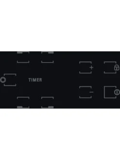 Hotpoint HR612CH 60cm Wide Built-in Ceramic Hob - Black -Appliance Pro MXL3W SQ6 0000000004 BLACK SLd4