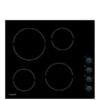 Hotpoint HR619CH 60cm Wide Built-In Ceramic Hob - Black -Appliance Pro MXL3Y SQ1 0000000004 BLACK SLf