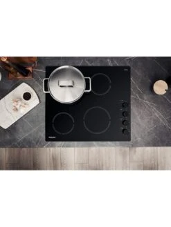 Hotpoint HR619CH 60cm Wide Built-In Ceramic Hob - Black -Appliance Pro MXL3Y SQ4 0000000004 BLACK SLd2