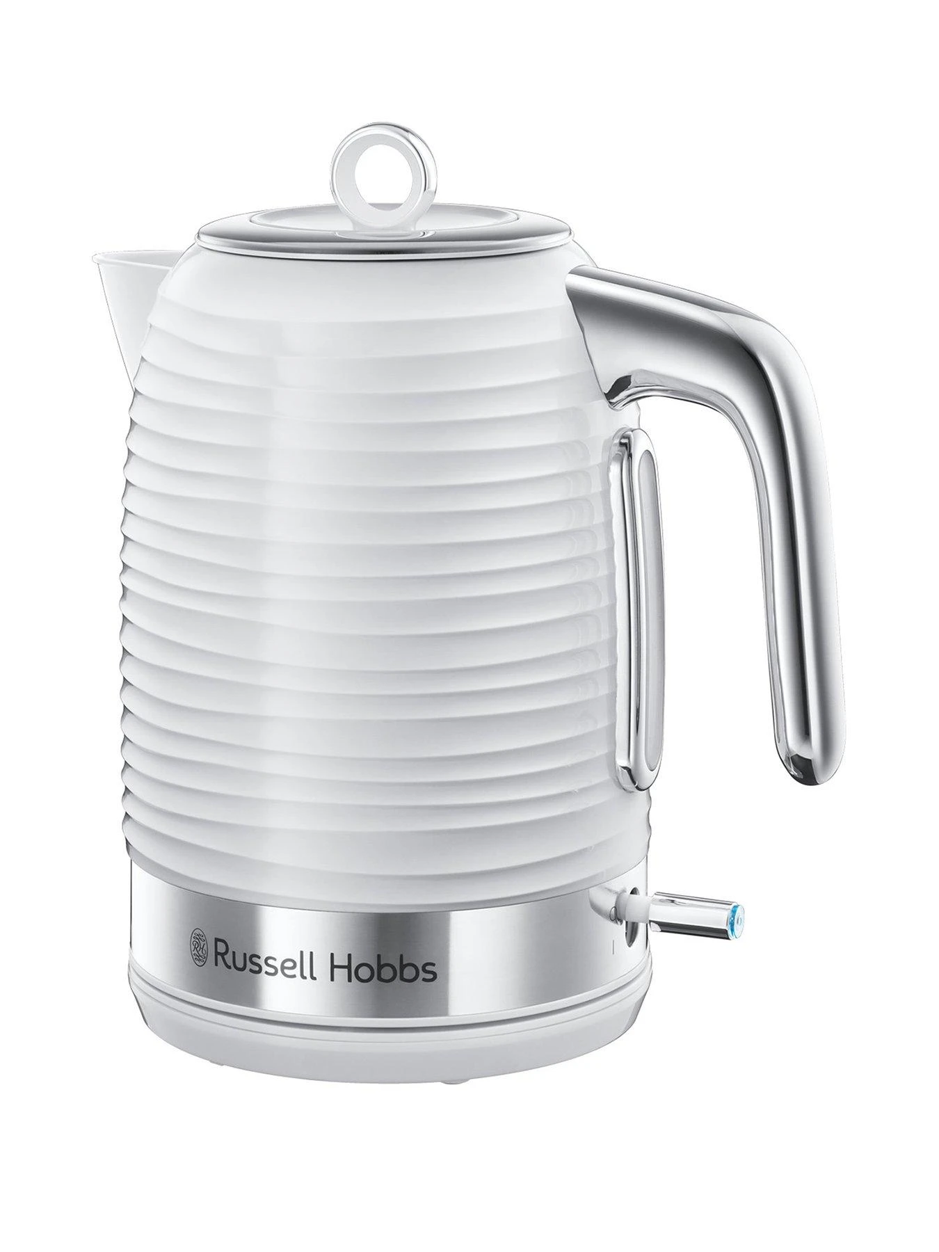 Russell Hobbs Inspire Textured White Plastic Kettle - 24260 3 Russell Hobbs Inspire Textured White Plastic Kettle - 24260