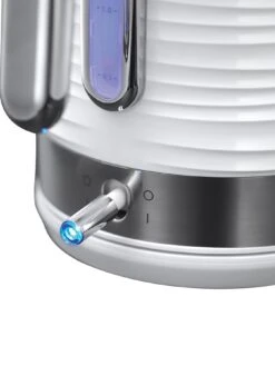 Russell Hobbs Inspire Textured White Plastic Kettle - 24260 14 Russell Hobbs Inspire Textured White Plastic Kettle - 24260 -Appliance Pro MY9TV SQ5 0000000013 WHITE SLd3