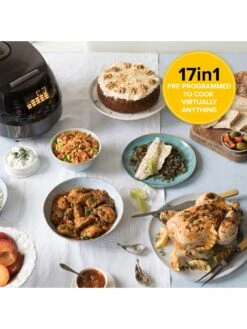 Drew & Cole CleverChef 14 in 1 5L Digital Multi Cooker - Charcoal -Appliance Pro N3KJG SQ4 0000000088 NO COLOR SLd2