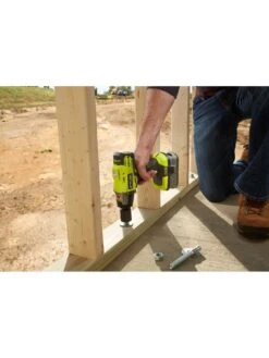 RYOBI R18IW3-120S 18V ONE+ Cordless 3 Speed Impact Wrench Starter Kit (1 X 2.0Ah) -Appliance Pro N4NCU SQ4 0000000088 NO COLOR SLd2