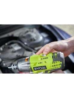 RYOBI R18IW3-120S 18V ONE+ Cordless 3 Speed Impact Wrench Starter Kit (1 X 2.0Ah) -Appliance Pro N4NCU SQ5 0000000088 NO COLOR SLd3