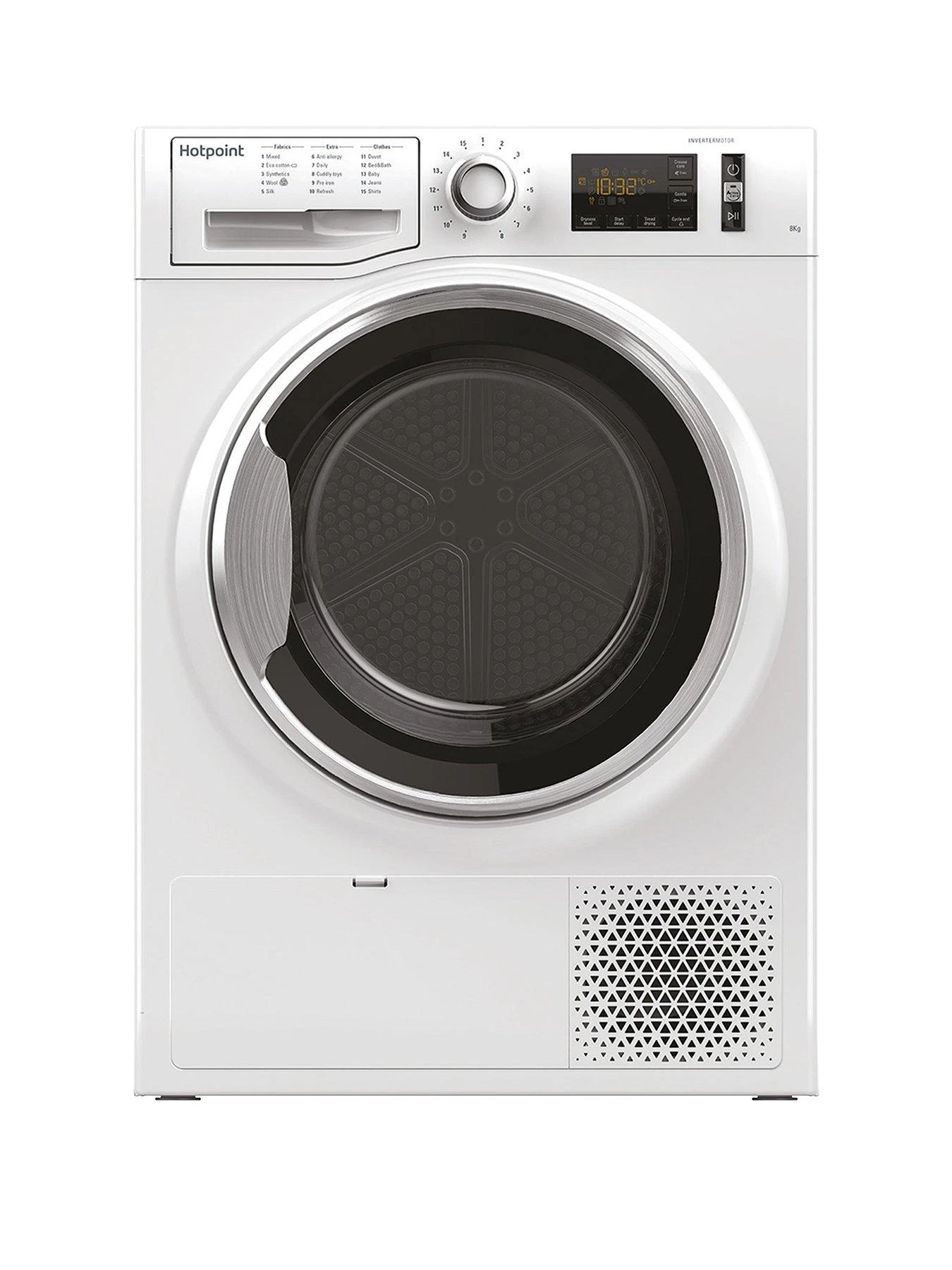 Hotpoint ActiveCare NTM1182XB 8kg Load Heat Pump Tumble Dryer - White 3 Hotpoint ActiveCare NTM1182XB 8kg Load Heat Pump Tumble Dryer - White